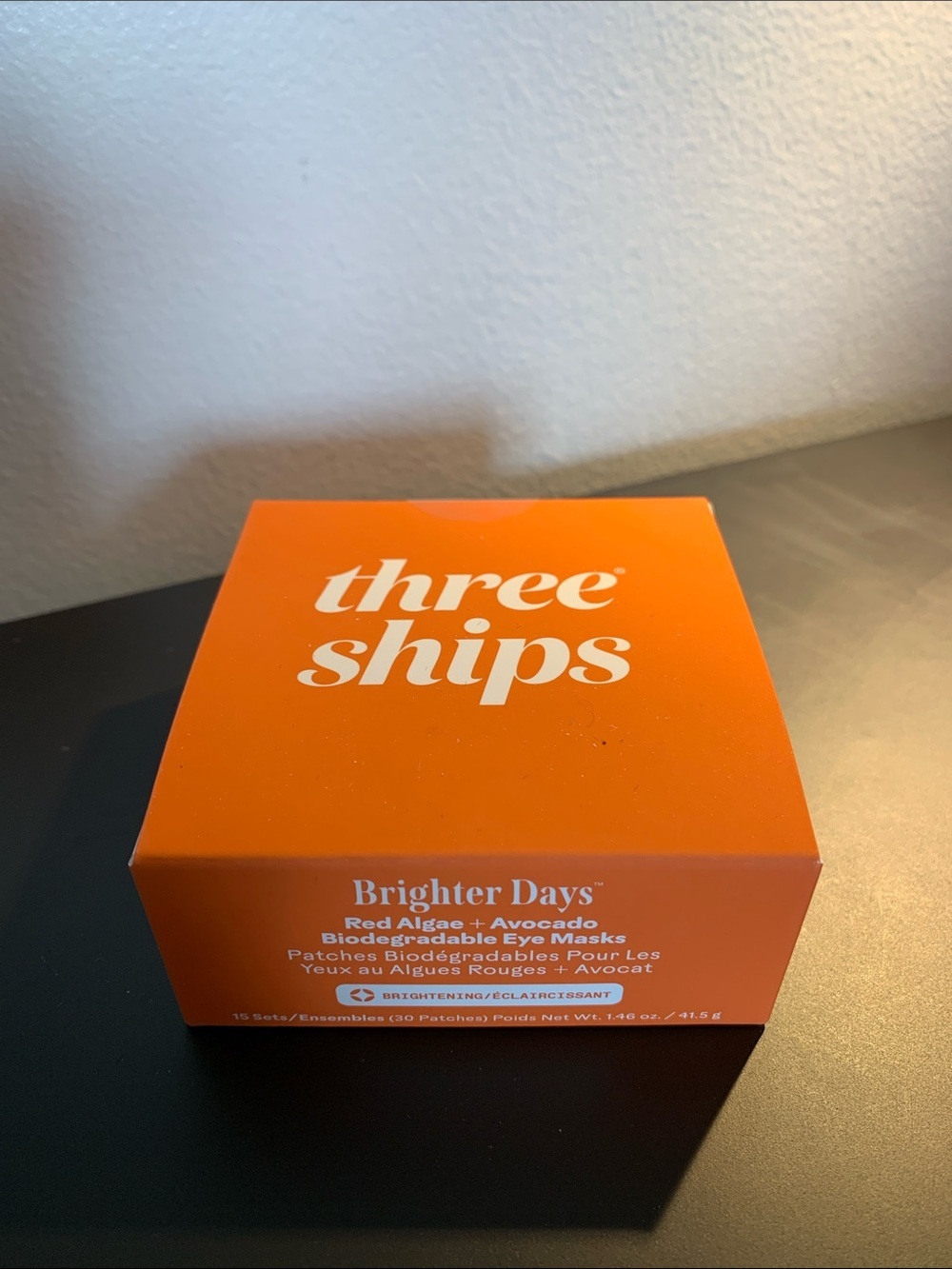 Three Ships Brighter Days Eye Mask Patches - new